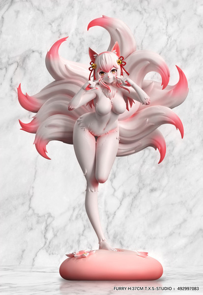 【預購】福瑞娘 系列 九尾狐 X T.X.S 玩驛丨Toy station, GK雕像預購, GK雕像代購, GK雕像現貨, GK雕像修復, 購物網站, 自媒體選物店, SCC玩具屋, 玩具給庫, 希模型, 瘋公仔, 訂製雕像,模型,伯公仔,gk,玩驛,火影,夜風本舖,海賊,死神,航海王,獵人,EnterBay,七大罪,七龍珠,寶可夢,神奇寶貝,哥吉拉,宮崎駿,迪士尼,灌籃高手,鬼滅之日刃,一拳超人,蠟筆小新,咒術,鏈鋸人,進擊的巨人,妖精尾