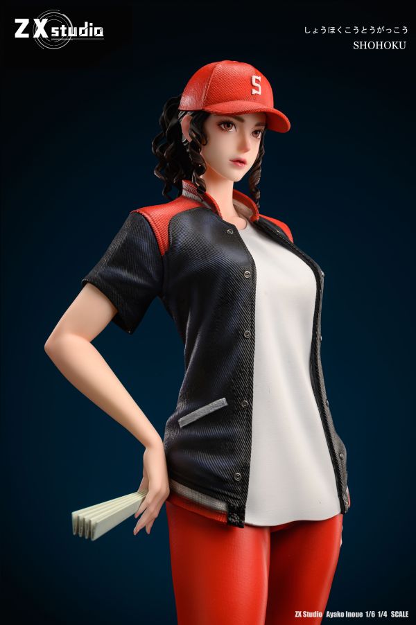 【售罄展示追加請私訊客服@toystationtw】灌籃高手 籃球經理 彩子2.0  X ZX Studio 真香社   動漫,模型,玩具,gk,玩驛,火影,手辦,海賊,死神,航海王,獵人,阿拉蕾,七大罪,七龍珠,寶可夢,神奇寶貝,哥吉拉,宮崎駿,迪士尼,灌籃高手,鬼滅之日刃,一拳超人,蠟筆小新,咒術,鏈鋸人,進擊的巨人,妖精尾巴,我的英雄學院,我英,鋼鍊,鋼之煉金術師,新世紀福音戰士,EVA,間諜家家酒,Re0,漫威,dc,集美#hex#tsume#prime1#queen#tes#xm#野獸國#壽屋#數碼寶貝