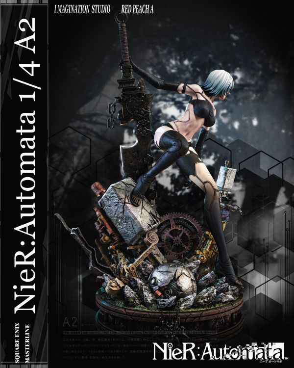 【預購】尼爾自動人形 三版本 A2 寄葉A型二號 X Imagination(YY)+Red Peach A 玩驛丨Toy station, GK雕像預購, GK雕像代購, GK雕像現貨, GK雕像修復, 咒術, 咒術迴戰, SCC玩具屋, 玩具給庫, NBA, 瘋公仔, 訂製雕像,模型,伯公仔,gk,玩驛,火影,夜風本舖,海賊,死神,航海王,獵人,阿拉蕾,七大罪,七龍珠,寶可夢,神奇寶貝,哥吉拉,宮崎駿,迪士尼,灌籃高手,鬼滅之刃,一拳超人,蠟筆小新,咒術,鏈鋸人,進擊的巨人,乙骨,我英