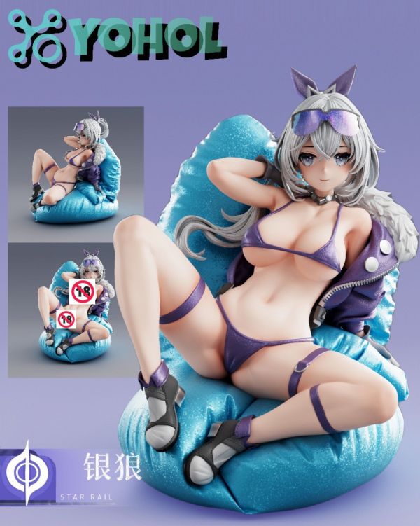 【售罄展示追加請私訊客服@toystationtw】崩壞星穹鐵道 銀狼 X YOHOL-studio 玩驛丨Toy station, GK雕像預購, GK雕像代購, GK雕像現貨, GK雕像修復, 購物網站, 自媒體選物店, SCC玩具屋, 玩具給庫, 希模型, 瘋公仔, 訂製雕像,模型,伯公仔,gk,玩驛,火影,夜風本舖,海賊,死神,航海王,獵人,阿拉蕾,七大罪,七龍珠,寶可夢,神奇寶貝,哥吉拉,宮崎駿,迪士尼,灌籃高手,鬼滅之日刃,一拳超人,蠟筆小新,咒術,鏈鋸人,進擊的巨人,妖精尾巴,我的英