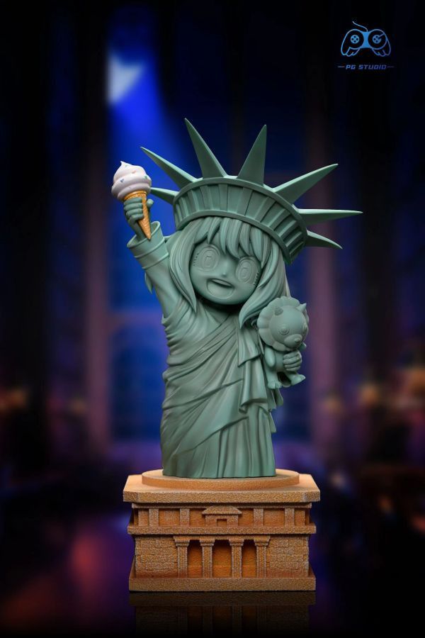 【售罄展示追加請私訊客服@toystationtw】間諜家家酒 自由女神 安妮亞 X PG studio 動漫,模型,玩具,gk,玩驛,火影,手辦,海賊,死神,航海王,獵人,阿拉蕾,七大罪,七龍珠,寶可夢,神奇寶貝,哥吉拉,宮崎駿,迪士尼,灌籃高手,鬼滅之日刃,一拳超人,蠟筆小新,咒術,鏈鋸人,進擊的巨人,妖精尾巴,我的英雄學院,我英,鋼鍊,鋼之煉金術師,新世紀福音戰士,EVA,間諜家家酒,Re0,漫威,dc,集美#hex#tsume#prime1#queen#tes#xm#野獸國#壽屋#數碼寶貝