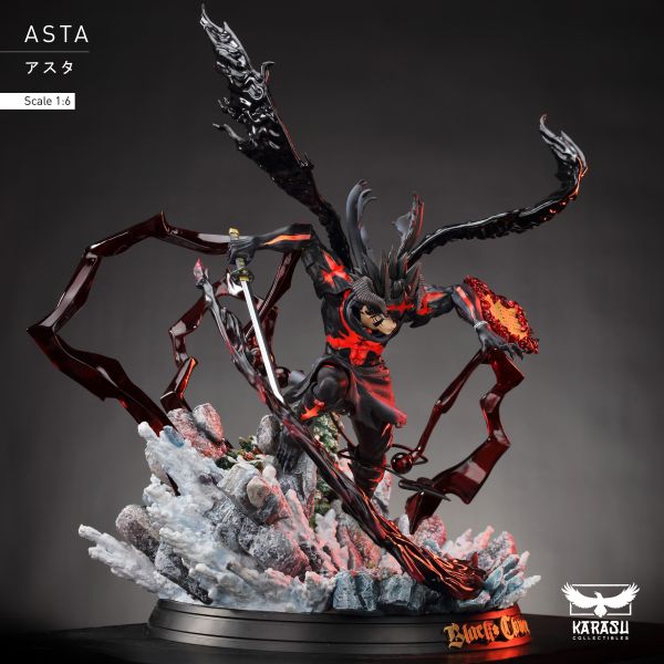 【預購】黑色五葉草 雙比例 阿斯塔 X Karasu Collectibles 玩驛丨Toy station, GK雕像預購, GK雕像代購, GK雕像現貨, GK雕像修復, 咒術, 咒術迴戰, SCC玩具屋, 玩具給庫, NBA, 瘋公仔, 訂製雕像,模型,伯公仔,gk,玩驛,火影,夜風本舖,海賊,死神,航海王,獵人,阿拉蕾,七大罪,七龍珠,寶可夢,神奇寶貝,哥吉拉,宮崎駿,迪士尼,灌籃高手,鬼滅之刃,一拳超人,蠟筆小新,咒術,鏈鋸人,進擊的巨人,乙骨,我英