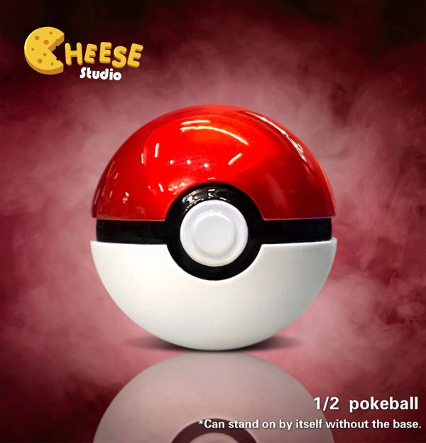 【售罄展示追加請私訊客服@toystationtw】寶可夢 1/2精靈球 X CHEESE Studio 奶酪工作室 動漫,模型,玩具,gk,玩驛,火影,手辦,海賊,死神,航海王,獵人,阿拉蕾,七大罪,七龍珠,寶可夢,神奇寶貝,哥吉拉,宮崎駿,迪士尼,灌籃高手,鬼滅之日刃,一拳超人,蠟筆小新,咒術,鏈鋸人,進擊的巨人,妖精尾巴,我的英雄學院,我英,鋼鍊,鋼之煉金術師,新世紀福音戰士,EVA,間諜家家酒,Re0,漫威,dc,集美#hex#tsume#prime1#queen#tes#xm#野獸國#壽屋#數碼寶貝