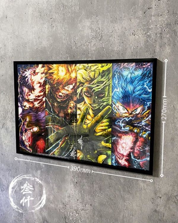 【預購】我的英雄學院《更に向こうへ》裝飾畫 X 3000painring繪製 玩驛丨Toy station, GK雕像預購, GK雕像代購, GK雕像現貨, GK雕像修復, 咒術, 咒術迴戰, SCC玩具屋, 玩具給庫, NBA, 瘋公仔, 訂製雕像,模型,伯公仔,gk,玩驛,火影,夜風本舖,海賊,死神,航海王,獵人,阿拉蕾,七大罪,七龍珠,寶可夢,神奇寶貝,哥吉拉,宮崎駿,迪士尼,灌籃高手,鬼滅之刃,一拳超人,蠟筆小新,咒術,鏈鋸人,進擊的巨人,乙骨,我英