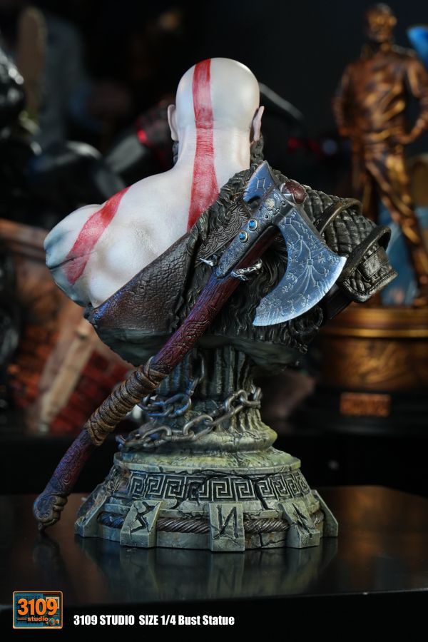 【預購】戰神 奎托斯半身像 X 3109工作室 玩驛丨Toy station, GK雕像預購, GK雕像代購, GK雕像現貨, GK雕像修復, 咒術, 咒術迴戰, SCC玩具屋, 玩具給庫, NBA, 瘋公仔, 訂製雕像,模型,伯公仔,gk,玩驛,火影,夜風本舖,海賊,死神,航海王,獵人,阿拉蕾,七大罪,七龍珠,寶可夢,神奇寶貝,哥吉拉,宮崎駿,迪士尼,灌籃高手,鬼滅之刃,一拳超人,蠟筆小新,咒術,鏈鋸人,進擊的巨人,乙骨,我英