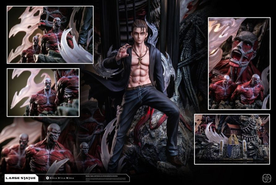 【預購】進擊的巨人 艾連葉卡 艾主席 始祖巨人 X Hertz-Studio 玩驛丨Toy station, GK雕像預購, GK雕像代購, GK雕像現貨, GK雕像修復, 咒術, 咒術迴戰, SCC玩具屋, 玩具給庫, NBA, 瘋公仔, 訂製雕像,模型,伯公仔,gk,玩驛,火影,夜風本舖,海賊,死神,航海王,獵人,阿拉蕾,七大罪,七龍珠,寶可夢,神奇寶貝,哥吉拉,宮崎駿,迪士尼,灌籃高手,鬼滅之刃,一拳超人,蠟筆小新,咒術,鏈鋸人,進擊的巨人,乙骨,我英