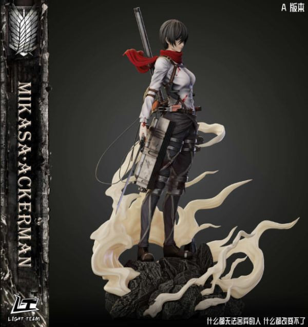 【補款】進擊的巨人 人物志系列最終季 米卡莎·阿卡曼 X Light team輕型小組 玩驛丨Toy station, GK雕像預購, GK雕像代購, GK雕像現貨, GK雕像修復, 咒術, 咒術迴戰, SCC玩具屋, 玩具給庫, NBA, 瘋公仔, 訂製雕像,模型,伯公仔,gk,玩驛,火影,夜風本舖,海賊,死神,航海王,獵人,阿拉蕾,七大罪,七龍珠,寶可夢,神奇寶貝,哥吉拉,宮崎駿,迪士尼,灌籃高手,鬼滅之刃,一拳超人,蠟筆小新,咒術,鏈鋸人,進擊的巨人,乙骨,我英