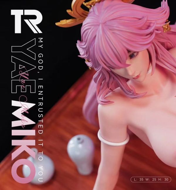 【售罄展示追加請私訊客服@toystationtw】原神 居家女友系列 八重神子 X TR #動漫#模型#玩具#gk#玩驛#火影#手辦#海賊#死神#航海王#獵人#阿拉蕾#七大罪#七龍珠#寶可夢#神奇寶貝#哥吉拉#宮崎駿#迪士尼#灌籃高手#鬼滅之日刃#一拳超人#蠟筆小新#咒術#鏈鋸人#進擊的巨人#妖精尾巴#我的英雄學院#我英#鋼鍊#鋼之煉金術師#新世紀福音戰士#EVA#間諜家家酒#Re0#漫威#dc#集美#hex#tsume#prime1#queen#tes#xm#野獸國#壽屋#數碼寶貝