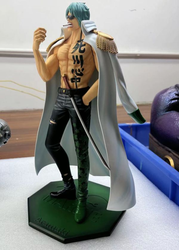 【售罄展示追加請私訊客服@toystationtw】海賊王 海軍本部上將 綠牛 荒卷 X 新世紀工作室 動漫,模型,玩具,gk,玩驛,火影,手辦,海賊,死神,航海王,獵人,阿拉蕾,七大罪,七龍珠,寶可夢,神奇寶貝,哥吉拉,宮崎駿,迪士尼,灌籃高手,鬼滅之日刃,一拳超人,蠟筆小新,咒術,鏈鋸人,進擊的巨人,妖精尾巴,我的英雄學院,我英,鋼鍊,鋼之煉金術師,新世紀福音戰士,EVA,間諜家家酒,Re0,漫威,dc,集美#hex#tsume#prime1#queen#tes#xm#野獸國#壽屋#數碼寶貝