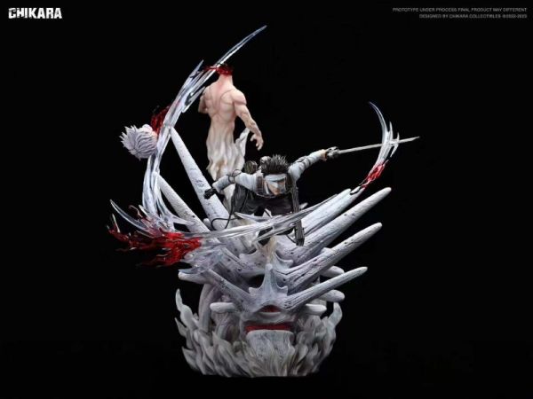 【廠商現貨】進擊的巨人 兵長 利威爾·阿克曼 X CHIKARA STUDIO #動漫#模型#玩具#gk#玩驛#火影#手辦#海賊#死神#航海王#獵人#阿拉蕾#七大罪#七龍珠#寶可夢#神奇寶貝#哥吉拉#宮崎駿#迪士尼#灌籃高手#鬼滅之日刃#一拳超人#蠟筆小新#咒術#鏈鋸人#進擊的巨人#妖精尾巴#我的英雄學院#我英#鋼鍊#鋼之煉金術師#新世紀福音戰士#EVA#間諜家家酒#Re0#漫威#dc#集美#hex#tsume#prime1#queen#tes#xm#野獸國#壽屋#數碼寶貝