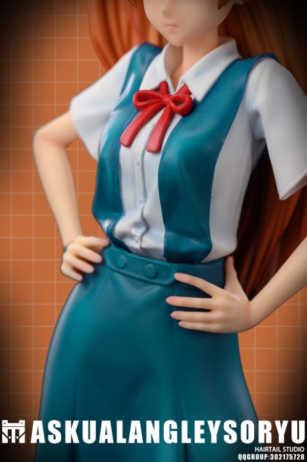 【售罄展示追加請私訊客服@toystationtw】福音戰士 校服明日香 X HairTail Studio 動漫,模型,玩具,gk,玩驛,火影,手辦,海賊,死神,航海王,獵人,阿拉蕾,七大罪,七龍珠,寶可夢,神奇寶貝,哥吉拉,宮崎駿,迪士尼,灌籃高手,鬼滅之日刃,一拳超人,蠟筆小新,咒術,鏈鋸人,進擊的巨人,妖精尾巴,我的英雄學院,我英,鋼鍊,鋼之煉金術師,新世紀福音戰士,EVA,間諜家家酒,Re0,漫威,dc,集美#hex#tsume#prime1#queen#tes#xm#野獸國#壽屋#數碼寶貝