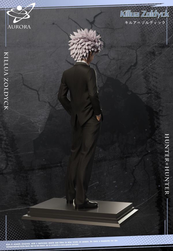 【售罄展示追加請私訊客服@toystationtw】獵人 西裝系列 西裝奇犽 X Aurora Studio 玩驛丨Toy station, GK雕像預購, GK雕像代購, GK雕像現貨, GK雕像修復, 咒術, 咒術迴戰, SCC玩具屋, 玩具給庫, NBA, 瘋公仔, 訂製雕像,模型,伯公仔,gk,玩驛,火影,夜風本舖,海賊,死神,航海王,獵人,阿拉蕾,七大罪,七龍珠,寶可夢,神奇寶貝,哥吉拉,宮崎駿,迪士尼,灌籃高手,鬼滅之刃,一拳超人,蠟筆小新,咒術,鏈鋸人,進擊的巨人,乙骨,我英