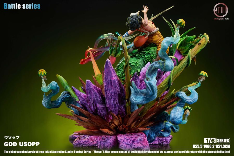 【現貨秒發】海賊王 GOD 騙人布 X 初心工作室（Initial Aspiration Studio） 玩驛丨Toy station, scc玩具屋, 玩具給庫, 夜風, scc, 葉楓本舖, 咒術迴戰, gk, 雕像, 模型, 公仔, 一番賞,gk公道伯,伯公仔,gk,玩驛,自製,自製一番賞,me玩具集團,死神,航海王,獵人,yoyo,漫奇,七龍珠,寶可夢,幻想屋,哥吉拉,宮崎駿,迪士尼,灌籃高手,鬼滅之刃,逆刃,流風,咒術,鏈鋸人,進擊的巨人,乙骨,我英,進巨,EVA,女雕