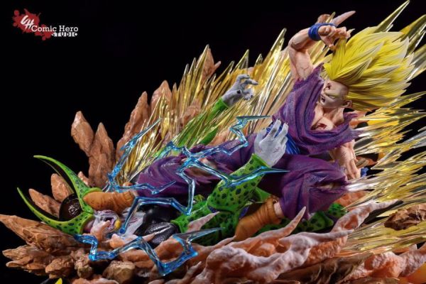 【售罄展示追加請私訊客服@toystationtw】七龍珠《悟飯vs沙魯》X Comic Hero/漫英工作室周年款 #動漫#模型#玩具#gk#玩驛#火影#手辦#海賊#死神#航海王#獵人#阿拉蕾#七大罪#七龍珠#寶可夢#神奇寶貝#哥吉拉#宮崎駿#迪士尼#灌籃高手#鬼滅之日刃#一拳超人#蠟筆小新#咒術#鏈鋸人#進擊的巨人#妖精尾巴#我的英雄學院#我英#鋼鍊#鋼之煉金術師#新世紀福音戰士#EVA#間諜家家酒#Re0#漫威#dc#集美#hex#tsume#prime1#queen#tes#xm#野獸國#壽屋#數碼寶貝