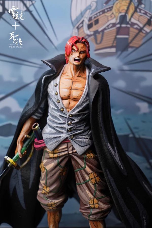 【售罄展示追加請私訊客服@toystationtw】海賊王 皇團共鳴系列 第一彈漫畫色 紅髮香克斯 X 雲端工作室 #動漫#模型#玩具#gk#玩驛#火影#手辦#海賊#死神#航海王#獵人#阿拉蕾#七大罪#七龍珠#寶可夢#神奇寶貝#哥吉拉#宮崎駿#迪士尼#灌籃高手#鬼滅之日刃#一拳超人#蠟筆小新#咒術#鏈鋸人#進擊的巨人#妖精尾巴#我的英雄學院#我英#鋼鍊#鋼之煉金術師#新世紀福音戰士#EVA#間諜家家酒#Re0#漫威#dc#集美#hex#tsume#prime1#queen#tes#xm#野獸國#壽屋#數碼寶貝
