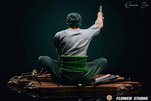 【售罄展示追加請私訊客服@toystationtw】海賊王 坐姿索隆 X Flower Studio #動漫#模型#玩具#gk#玩驛#火影#手辦#海賊#死神#航海王#獵人#阿拉蕾#七大罪#七龍珠#寶可夢#神奇寶貝#哥吉拉#宮崎駿#迪士尼#灌籃高手#鬼滅之日刃#一拳超人#蠟筆小新#咒術#鏈鋸人#進擊的巨人#妖精尾巴#我的英雄學院#我英#鋼鍊#鋼之煉金術師#新世紀福音戰士#EVA#間諜家家酒#Re0#漫威#dc#集美#hex#tsume#prime1#queen#tes#xm#野獸國#壽屋#數碼寶貝