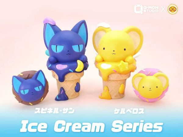 【售罄展示追加請私訊客服@toystationtw】庫洛魔法使雪糕系列 可魯貝洛斯 小可 & 斯比 X Q-MON 動漫,模型,玩具,gk,玩驛,火影,手辦,海賊,死神,航海王,獵人,阿拉蕾,七大罪,七龍珠,寶可夢,神奇寶貝,哥吉拉,宮崎駿,迪士尼,灌籃高手,鬼滅之日刃,一拳超人,蠟筆小新,咒術,鏈鋸人,進擊的巨人,妖精尾巴,我的英雄學院,我英,鋼鍊,鋼之煉金術師,新世紀福音戰士,EVA,間諜家家酒,Re0,漫威,dc,集美#hex#tsume#prime1#queen#tes#xm#野獸國#壽屋#數碼寶貝