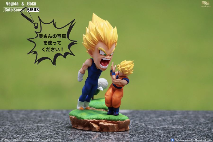 【售罄展示追加請私訊客服@toystationtw】七龍珠 Q版場景系列第二彈 貝吉塔吼悟空 X Real Creation 玩驛丨Toy station, GK雕像預購, GK雕像代購, GK雕像現貨, GK雕像修復, 咒術, 咒術迴戰, SCC玩具屋, 玩具給庫, NBA, 瘋公仔, 訂製雕像,模型,伯公仔,gk,玩驛,火影,夜風本舖,海賊,死神,航海王,獵人,阿拉蕾,七大罪,七龍珠,寶可夢,神奇寶貝,哥吉拉,宮崎駿,迪士尼,灌籃高手,鬼滅之刃,一拳超人,蠟筆小新,咒術,鏈鋸人,進擊的巨人,乙骨,我英