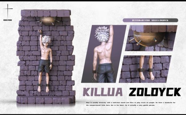 【預購】獵人  吊打奇犽 X Cross十字 Studio 玩驛丨Toy station, GK雕像預購, GK雕像代購, GK雕像現貨, GK雕像修復, 咒術, 咒術迴戰, SCC玩具屋, 玩具給庫, NBA, 瘋公仔, 訂製雕像,模型,伯公仔,gk,玩驛,火影,夜風本舖,海賊,死神,航海王,獵人,阿拉蕾,七大罪,七龍珠,寶可夢,神奇寶貝,哥吉拉,宮崎駿,迪士尼,灌籃高手,鬼滅之刃,一拳超人,蠟筆小新,咒術,鏈鋸人,進擊的巨人,乙骨,我英
