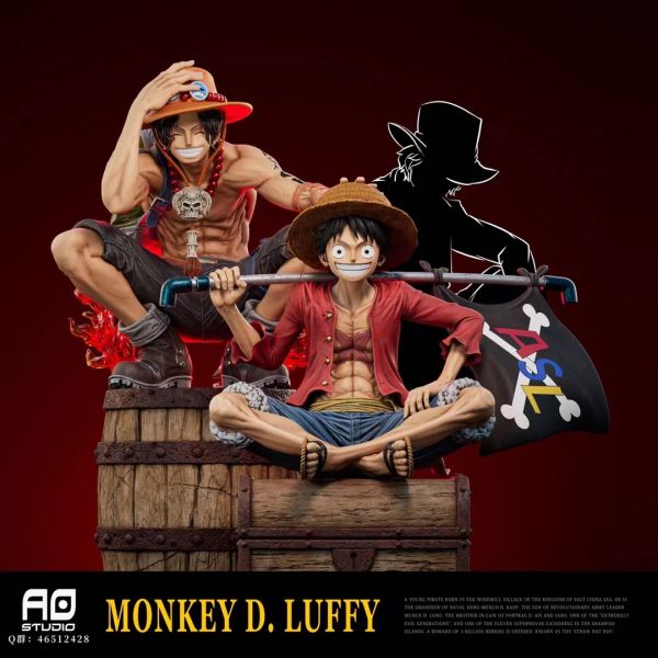 【售罄展示追加請私訊客服@toystationtw】海賊王 三兄弟共鳴系列之 魯夫 X AO STUDIO #動漫#模型#玩具#gk#玩驛#火影#手辦#海賊#死神#航海王#獵人#阿拉蕾#七大罪#七龍珠#寶可夢#神奇寶貝#哥吉拉#宮崎駿#迪士尼#灌籃高手#鬼滅之日刃#一拳超人#蠟筆小新#咒術#鏈鋸人#進擊的巨人#妖精尾巴#我的英雄學院#我英#鋼鍊#鋼之煉金術師#新世紀福音戰士#EVA#間諜家家酒#Re0#漫威#dc#集美#hex#tsume#prime1#queen#tes#xm#野獸國#壽屋#數碼寶貝