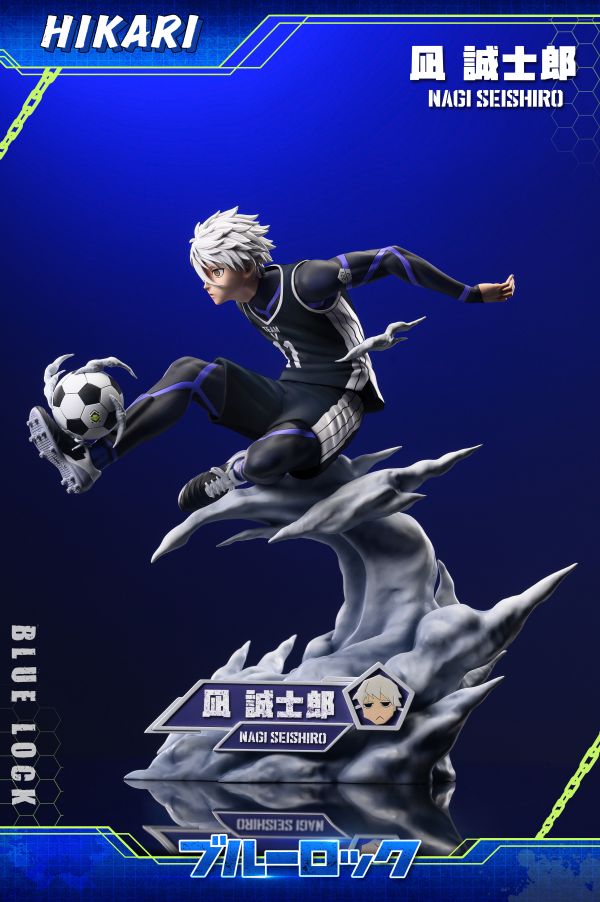 【售罄展示追加請私訊客服@toystationtw】藍色監獄 第一彈 凪誠士郎 X  HIKARI Studio 動漫,模型,玩具,gk,玩驛,火影,手辦,海賊,死神,航海王,獵人,阿拉蕾,七大罪,七龍珠,寶可夢,神奇寶貝,哥吉拉,宮崎駿,迪士尼,灌籃高手,鬼滅之日刃,一拳超人,蠟筆小新,咒術,鏈鋸人,進擊的巨人,妖精尾巴,我的英雄學院,我英,鋼鍊,鋼之煉金術師,新世紀福音戰士,EVA,間諜家家酒,Re0,漫威,dc,集美#hex#tsume#prime1#queen#tes#xm#野獸國#壽屋#數碼寶貝