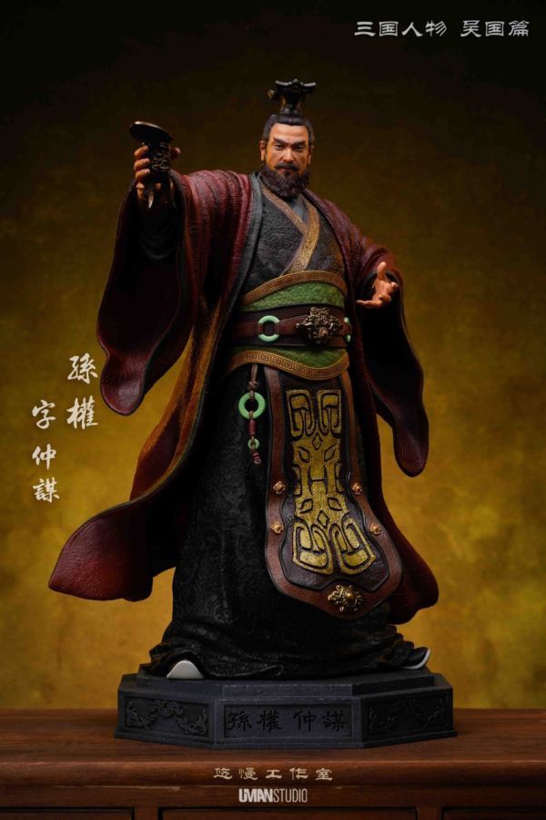 【預購】 《三國人物篇·吳》系列 第三款 孫權 X 悠慢工作室 動漫,模型,玩具,gk,玩驛,火影,手辦,海賊,死神,航海王,獵人,阿拉蕾,七大罪,七龍珠,寶可夢,神奇寶貝,哥吉拉,宮崎駿,迪士尼,灌籃高手,鬼滅之日刃,一拳超人,蠟筆小新,咒術,鏈鋸人,進擊的巨人,妖精尾巴,我的英雄學院,我英,鋼鍊,鋼之煉金術師,新世紀福音戰士,EVA,間諜家家酒,Re0,漫威,dc,集美#hex#tsume#prime1#queen#tes#xm#野獸國#壽屋#數碼寶貝