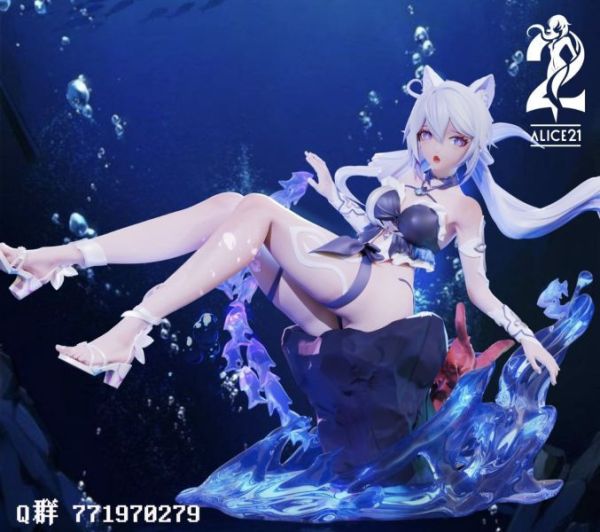 【售罄展示追加請私訊客服@toystationtw】崩壞星穹鐵道三 深海貓貓詩·琪亞娜 X Alice21 Studio 動漫,模型,玩具,gk,玩驛,火影,手辦,海賊,死神,航海王,獵人,阿拉蕾,七大罪,七龍珠,寶可夢,神奇寶貝,哥吉拉,宮崎駿,迪士尼,灌籃高手,鬼滅之日刃,一拳超人,蠟筆小新,咒術,鏈鋸人,進擊的巨人,妖精尾巴,我的英雄學院,我英,鋼鍊,鋼之煉金術師,新世紀福音戰士,EVA,間諜家家酒,Re0,漫威,dc,集美#hex#tsume#prime1#queen#tes#xm#野獸國#壽屋#數碼寶貝