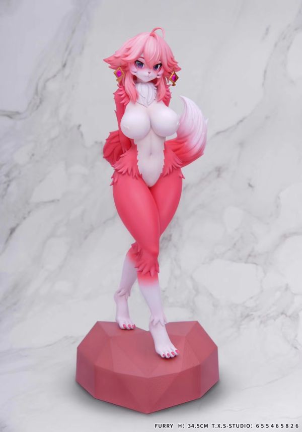 【售罄展示追加請私訊客服@toystationtw】原神 福瑞娘 八重狐狸 X T.X.S-studio #動漫#模型#玩具#gk#玩驛#火影#手辦#海賊#死神#航海王#獵人#阿拉蕾#七大罪#七龍珠#寶可夢#神奇寶貝#哥吉拉#宮崎駿#迪士尼#灌籃高手#鬼滅之日刃#一拳超人#蠟筆小新#咒術#鏈鋸人#進擊的巨人#妖精尾巴#我的英雄學院#我英#鋼鍊#鋼之煉金術師#新世紀福音戰士#EVA#間諜家家酒#Re0#漫威#dc#集美#hex#tsume#prime1#queen#tes#xm#野獸國#壽屋#數碼寶貝