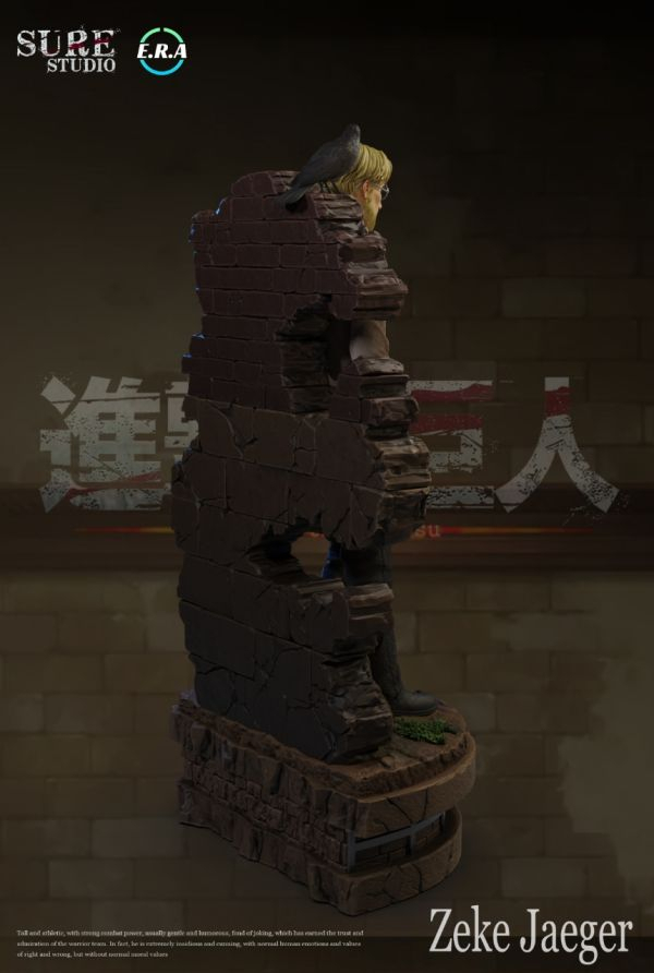 【代購】進擊的的巨人 最終季人物補全 03 吉克·耶格爾 X Sure studio & E.R.A 玩驛丨Toy station, GK雕像預購, GK雕像代購, GK雕像現貨, GK雕像修復, 咒術, 咒術迴戰, SCC玩具屋, 玩具給庫, NBA, 瘋公仔, 訂製雕像,模型,伯公仔,gk,玩驛,火影,夜風本舖,海賊,死神,航海王,獵人,阿拉蕾,七大罪,七龍珠,寶可夢,神奇寶貝,哥吉拉,宮崎駿,迪士尼,灌籃高手,鬼滅之刃,一拳超人,蠟筆小新,咒術,鏈鋸人,進擊的巨人,乙骨,我英