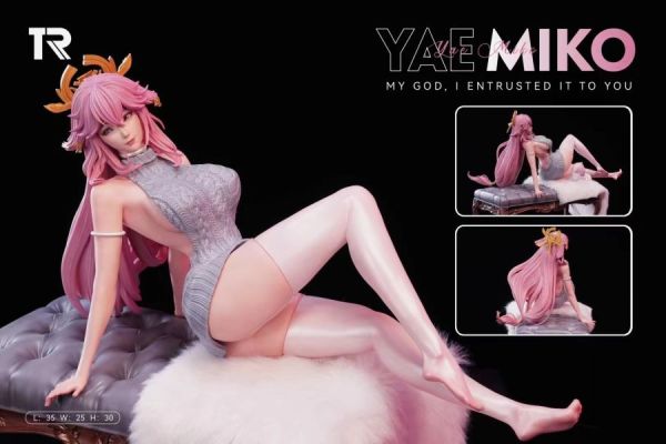 【售罄展示追加請私訊客服@toystationtw】原神 居家女友系列 八重神子 X TR #動漫#模型#玩具#gk#玩驛#火影#手辦#海賊#死神#航海王#獵人#阿拉蕾#七大罪#七龍珠#寶可夢#神奇寶貝#哥吉拉#宮崎駿#迪士尼#灌籃高手#鬼滅之日刃#一拳超人#蠟筆小新#咒術#鏈鋸人#進擊的巨人#妖精尾巴#我的英雄學院#我英#鋼鍊#鋼之煉金術師#新世紀福音戰士#EVA#間諜家家酒#Re0#漫威#dc#集美#hex#tsume#prime1#queen#tes#xm#野獸國#壽屋#數碼寶貝