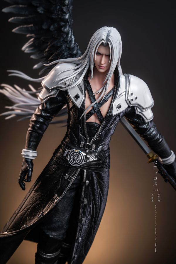 【售罄展示追加請私訊客服@toystationtw】Final Fantasy VII 私人訂制Sephiroth 惡魔與天使 賽菲羅斯 X Rebirth-Studio 玩驛丨Toy station, GK雕像預購, GK雕像代購, GK雕像現貨, GK雕像修復, 咒術, 咒術迴戰, SCC玩具屋, 玩具給庫, NBA, 瘋公仔, 訂製雕像,模型,伯公仔,gk,玩驛,火影,夜風本舖,海賊,死神,航海王,獵人,阿拉蕾,七大罪,七龍珠,寶可夢,神奇寶貝,哥吉拉,宮崎駿,迪士尼,灌籃高手,鬼滅之刃,一拳超人,蠟筆小新,咒術,鏈鋸人,進擊的巨人,乙骨,我英