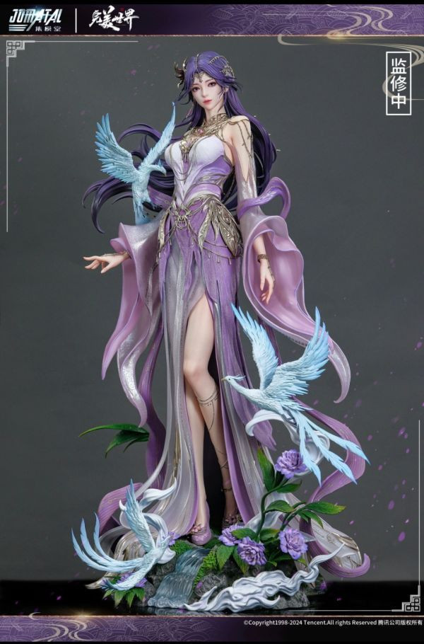 【預購】《完美世界》雲曦天命石雕像 X 集模堂jomatal＆騰訊視頻 正版授權 玩驛丨Toy station, GK雕像預購, GK雕像代購, GK雕像現貨, GK雕像修復, 咒術, 咒術迴戰, SCC玩具屋, 玩具給庫, NBA, 瘋公仔, 訂製雕像,模型,伯公仔,gk,玩驛,火影,夜風本舖,海賊,死神,航海王,獵人,阿拉蕾,七大罪,七龍珠,寶可夢,神奇寶貝,哥吉拉,宮崎駿,迪士尼,灌籃高手,鬼滅之刃,一拳超人,蠟筆小新,咒術,鏈鋸人,進擊的巨人,乙骨,我英