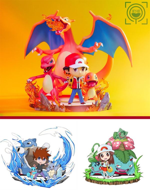 【售罄展示追加請私訊客服@toystationtw】寶可夢 GB版本第一彈 赤紅 X GEISHA瑰夏社 #動漫#模型#玩具#gk#玩驛#火影#手辦#海賊#死神#航海王#獵人#阿拉蕾#七大罪#七龍珠#寶可夢#神奇寶貝#哥吉拉#宮崎駿#迪士尼#灌籃高手#鬼滅之日刃#一拳超人#蠟筆小新#咒術#鏈鋸人#進擊的巨人#妖精尾巴#我的英雄學院#我英#鋼鍊#鋼之煉金術師#新世紀福音戰士#EVA#間諜家家酒#Re0#漫威#dc#集美#hex#tsume#prime1#queen#tes#xm#野獸國#壽屋#數碼寶貝