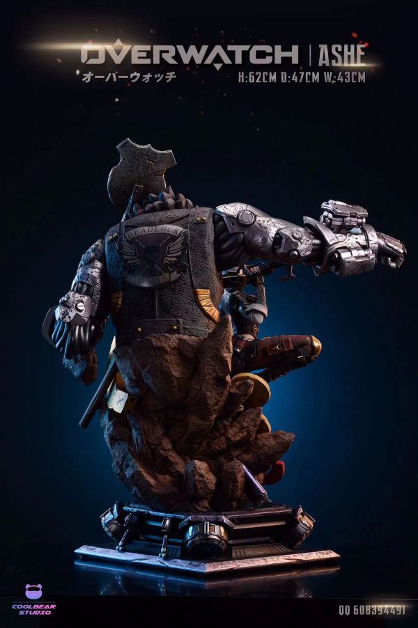 【售罄展示追加請私訊客服@toystationtw】守望先鋒 艾什Ashe “災星 X Coolbear酷熊 studio 玩驛丨Toy station, GK雕像預購, GK雕像代購, GK雕像現貨, GK雕像修復, 咒術, 咒術迴戰, SCC玩具屋, 玩具給庫, 希模型, 瘋公仔, 訂製雕像,模型,伯公仔,gk,玩驛,火影,夜風本舖,海賊,死神,航海王,獵人,阿拉蕾,七大罪,七龍珠,寶可夢,神奇寶貝,哥吉拉,宮崎駿,迪士尼,灌籃高手,鬼滅之日刃,一拳超人,蠟筆小新,咒術,鏈鋸人,進擊的巨人,乙骨,我英