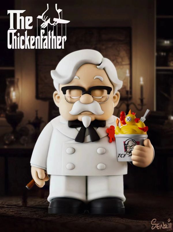 【售罄展示追加請私訊客服@toystationtw】炸雞教父 X SENZII 玩驛丨Toy station, GK雕像預購, GK雕像代購, GK雕像現貨, GK雕像修復, 咒術, 咒術迴戰, SCC玩具屋, 玩具給庫, NBA, 瘋公仔, 訂製雕像,模型,伯公仔,gk,玩驛,火影,夜風本舖,海賊,死神,航海王,獵人,阿拉蕾,七大罪,七龍珠,寶可夢,神奇寶貝,哥吉拉,宮崎駿,迪士尼,灌籃高手,鬼滅之刃,一拳超人,蠟筆小新,咒術,鏈鋸人,進擊的巨人,乙骨,我英