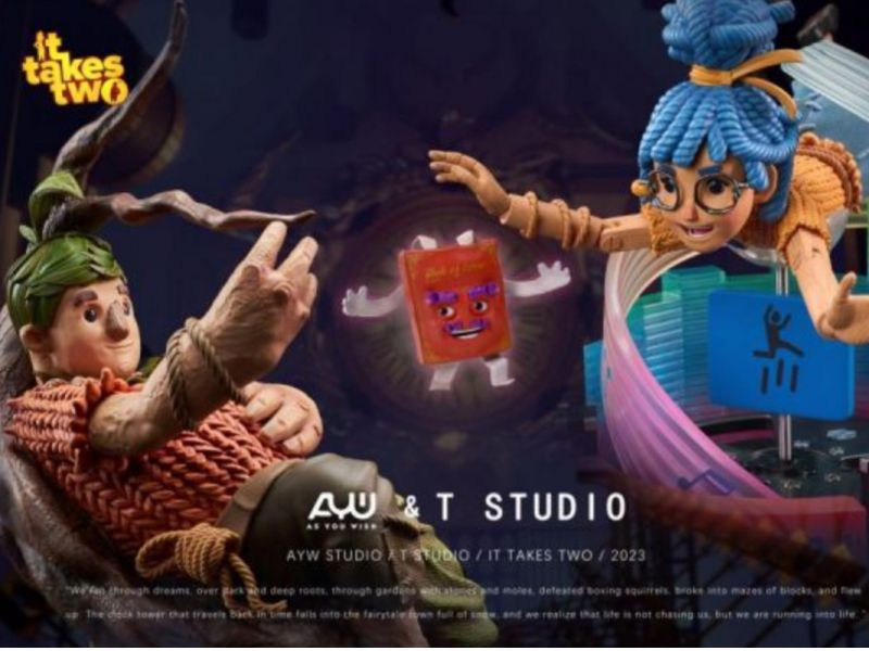 【售罄展示追加請私訊客服@toystationtw】雙人成行 科迪 小梅 哈金博士 X 亞威工作室&科技工作室 #動漫#模型#玩具#gk#玩驛#火影#手辦#海賊#死神#航海王#獵人#阿拉蕾#七大罪#七龍珠#寶可夢#神奇寶貝#哥吉拉#宮崎駿#迪士尼#灌籃高手#鬼滅之日刃#一拳超人#蠟筆小新#咒術#鏈鋸人#進擊的巨人#妖精尾巴#我的英雄學院#我英#鋼鍊#鋼之煉金術師#新世紀福音戰士#EVA#間諜家家酒#Re0#漫威#dc#集美#hex#tsume#prime1#queen#tes#xm#野獸國#壽屋#數碼寶貝