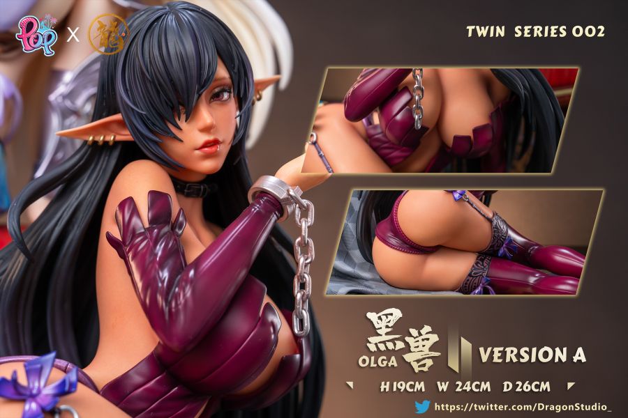 【售罄展示追加請私訊客服@toystationtw】黑獸雙子系列第二彈 黑獸 & 精靈 X 龍工作室 + POP工作室 動漫,模型,玩具,gk,玩驛,火影,手辦,海賊,死神,航海王,獵人,阿拉蕾,七大罪,七龍珠,寶可夢,神奇寶貝,哥吉拉,宮崎駿,迪士尼,灌籃高手,鬼滅之日刃,一拳超人,蠟筆小新,咒術,鏈鋸人,進擊的巨人,妖精尾巴,我的英雄學院,我英,鋼鍊,鋼之煉金術師,新世紀福音戰士,EVA,間諜家家酒,Re0,漫威,dc,集美#hex#tsume#prime1#queen#tes#xm#野獸國#壽屋#數碼寶貝