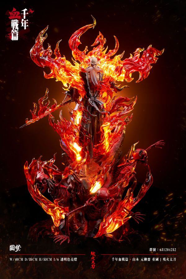 【售罄展示追加請私訊客服@toystationtw】死神 血戰系列雕像第七話 山本老爺 X 圓夢 動漫,模型,玩具,gk,玩驛,火影,手辦,海賊,死神,航海王,獵人,阿拉蕾,七大罪,七龍珠,寶可夢,神奇寶貝,哥吉拉,宮崎駿,迪士尼,灌籃高手,鬼滅之日刃,一拳超人,蠟筆小新,咒術,鏈鋸人,進擊的巨人,妖精尾巴,我的英雄學院,我英,鋼鍊,鋼之煉金術師,新世紀福音戰士,EVA,間諜家家酒,Re0,漫威,dc,集美#hex#tsume#prime1#queen#tes#xm#野獸國#壽屋#數碼寶貝