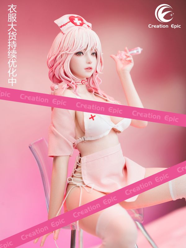 【售罄展示追加請私訊客服@toystationtw】原創系列 心動的記憶 第四款 打針小護士 X Creation Epic 正版授權 動漫,模型,玩具,gk,玩驛,火影,手辦,海賊,死神,航海王,獵人,阿拉蕾,七大罪,七龍珠,寶可夢,神奇寶貝,哥吉拉,宮崎駿,迪士尼,灌籃高手,鬼滅之日刃,一拳超人,蠟筆小新,咒術,鏈鋸人,進擊的巨人,妖精尾巴,我的英雄學院,我英,鋼鍊,鋼之煉金術師,新世紀福音戰士,EVA,間諜家家酒,Re0,漫威,dc,集美#hex#tsume#prime1#queen#tes#xm#野獸國#壽屋#數碼寶貝
