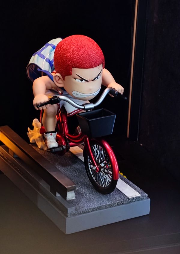 【售罄展示追加請私訊客服@toystationtw】 灌籃高手 Q版  騎行 櫻木花道 自行車 GK手辦 X M3工作室 動漫,模型,玩具,gk,玩驛,火影,手辦,海賊,死神,航海王,獵人,阿拉蕾,七大罪,七龍珠,寶可夢,神奇寶貝,哥吉拉,宮崎駿,迪士尼,灌籃高手,鬼滅之日刃,一拳超人,蠟筆小新,咒術,鏈鋸人,進擊的巨人,妖精尾巴,我的英雄學院,我英,鋼鍊,鋼之煉金術師,新世紀福音戰士,EVA,間諜家家酒,Re0,漫威,dc,集美#hex#tsume#prime1#queen#tes#xm#野獸國#壽屋#數碼寶貝