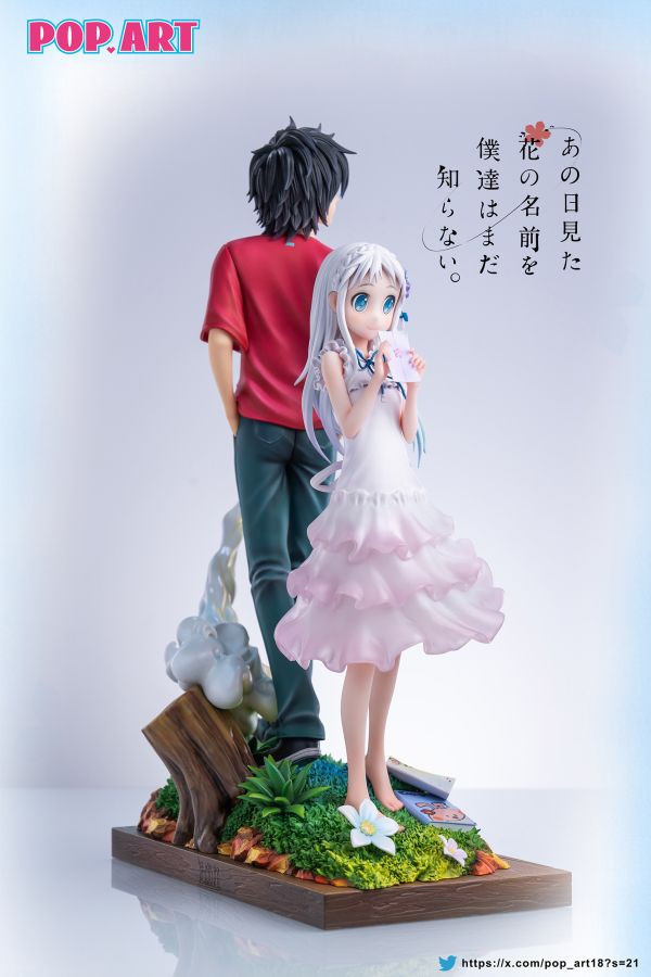【預購】原創 我們仍未知道那天所看見的花的名字 面碼&仁太 X POP.ART工作室 玩驛丨Toy station, GK雕像預購, GK雕像代購, GK雕像現貨, GK雕像修復, 咒術, 咒術迴戰, SCC玩具屋, 玩具給庫, NBA, 瘋公仔, 訂製雕像,模型,伯公仔,gk,玩驛,火影,夜風本舖,海賊,死神,航海王,獵人,阿拉蕾,七大罪,七龍珠,寶可夢,神奇寶貝,哥吉拉,宮崎駿,迪士尼,灌籃高手,鬼滅之刃,一拳超人,蠟筆小新,咒術,鏈鋸人,進擊的巨人,乙骨,我英