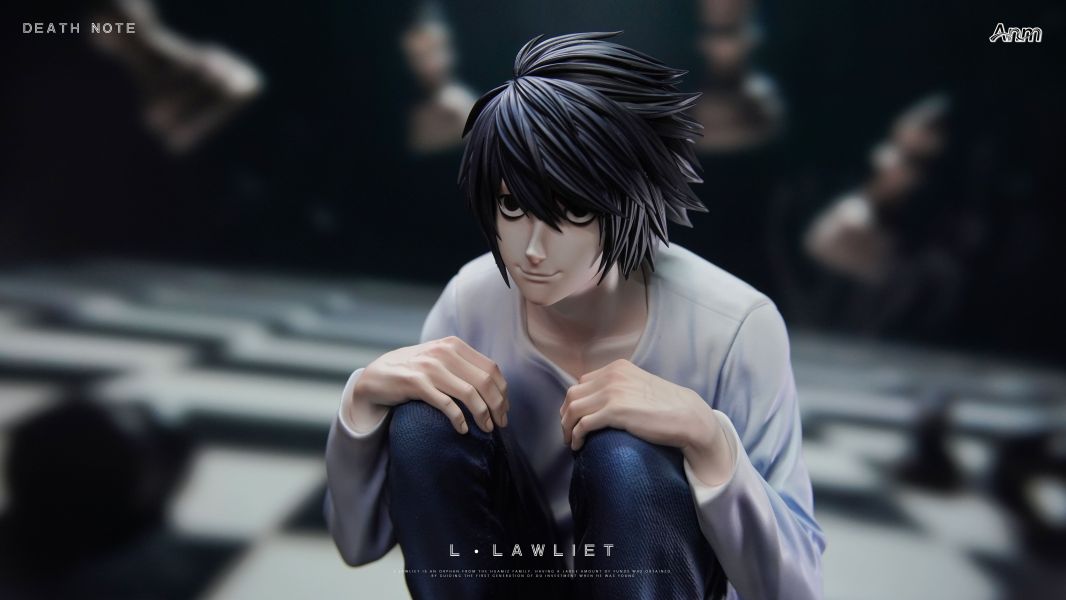 【預購】死亡筆記本 人物共鳴系列第一彈 L X Anm-Studio 玩驛丨Toy station, GK雕像預購, GK雕像代購, GK雕像現貨, GK雕像修復, 咒術, 咒術迴戰, SCC玩具屋, 玩具給庫, NBA, 瘋公仔, 訂製雕像,模型,伯公仔,gk,玩驛,火影,夜風本舖,海賊,死神,航海王,獵人,阿拉蕾,七大罪,七龍珠,寶可夢,神奇寶貝,哥吉拉,宮崎駿,迪士尼,灌籃高手,鬼滅之刃,一拳超人,蠟筆小新,咒術,鏈鋸人,進擊的巨人,乙骨,我英