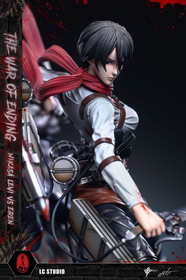 【售罄展示追加請私訊客服@toystationtw】進擊的巨人 最終之戰 第十彈 米卡莎&兵長里維vs艾連始祖巨人 X LC良辰 動漫,模型,玩具,gk,玩驛,火影,手辦,海賊,死神,航海王,獵人,阿拉蕾,七大罪,七龍珠,寶可夢,神奇寶貝,哥吉拉,宮崎駿,迪士尼,灌籃高手,鬼滅之日刃,一拳超人,蠟筆小新,咒術,鏈鋸人,進擊的巨人,妖精尾巴,我的英雄學院,我英,鋼鍊,鋼之煉金術師,新世紀福音戰士,EVA,間諜家家酒,Re0,漫威,dc,集美#hex#tsume#prime1#queen#tes#xm#野獸國#壽屋#數碼寶貝