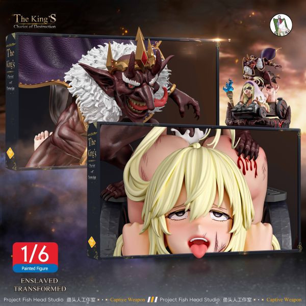 【售罄展示追加請私訊客服@toystationtw】哥布林殺手2 哥布林王的戰車 X 魚頭人工作室 玩驛丨Toy station, GK雕像預購, GK雕像代購, GK雕像現貨, GK雕像修復, 咒術, 咒術迴戰, SCC玩具屋, 玩具給庫, NBA, 瘋公仔, 訂製雕像,模型,伯公仔,gk,玩驛,火影,夜風本舖,海賊,死神,航海王,獵人,阿拉蕾,七大罪,七龍珠,寶可夢,神奇寶貝,哥吉拉,宮崎駿,迪士尼,灌籃高手,鬼滅之刃,一拳超人,蠟筆小新,咒術,鏈鋸人,進擊的巨人,乙骨,我英