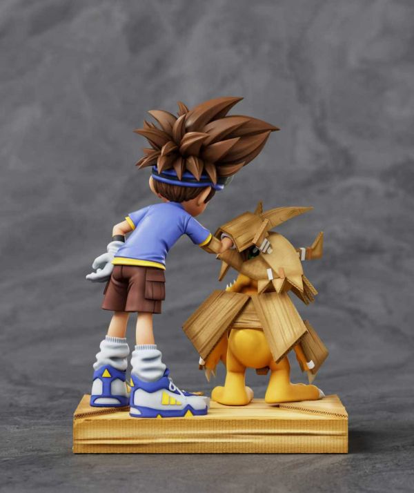 【預購】數碼寶貝 童年紙殼人系列 太一&亞古獸 X 逆光-Studio 玩驛丨Toy station, GK雕像預購, GK雕像代購, GK雕像現貨, GK雕像修復, 咒術, 咒術迴戰, SCC玩具屋, 玩具給庫, NBA, 瘋公仔, 訂製雕像,模型,伯公仔,gk,玩驛,火影,夜風本舖,海賊,死神,航海王,獵人,阿拉蕾,七大罪,七龍珠,寶可夢,神奇寶貝,哥吉拉,宮崎駿,迪士尼,灌籃高手,鬼滅之刃,一拳超人,蠟筆小新,咒術,鏈鋸人,進擊的巨人,乙骨,我英