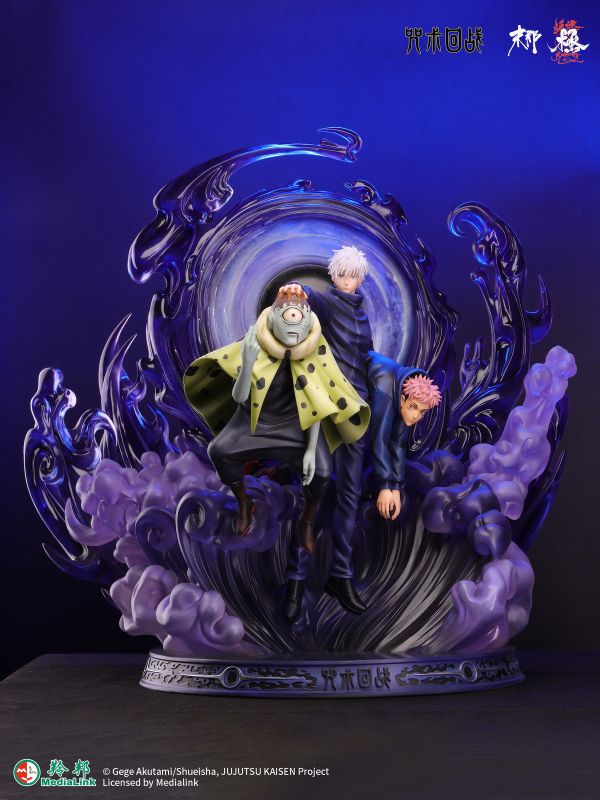 【售罄展示追加請私訊客服@toystationtw】咒術迴戰 無量空處 五條悟vs特級咒靈漏瑚 X 末那魂燃 正版授權 玩驛丨Toy station, GK雕像預購, GK雕像代購, GK雕像現貨, GK雕像修復, 咒術, 咒術迴戰, SCC玩具屋, 玩具給庫, NBA, 瘋公仔, 訂製雕像,模型,伯公仔,gk,玩驛,火影,夜風本舖,海賊,死神,航海王,獵人,阿拉蕾,七大罪,七龍珠,寶可夢,神奇寶貝,哥吉拉,宮崎駿,迪士尼,灌籃高手,鬼滅之刃,一拳超人,蠟筆小新,咒術,鏈鋸人,進擊的巨人,乙骨,我英