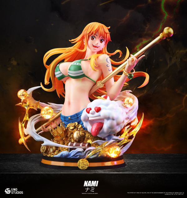 【預購】海賊王 桌擺件胸像 娜美 X UNO工作室 玩驛丨Toy station, GK雕像預購, GK雕像代購, GK雕像現貨, GK雕像修復, 咒術, 咒術迴戰, SCC玩具屋, 玩具給庫, NBA, 瘋公仔, 訂製雕像,模型,伯公仔,gk,玩驛,火影,夜風本舖,海賊,死神,航海王,獵人,阿拉蕾,七大罪,七龍珠,寶可夢,神奇寶貝,哥吉拉,宮崎駿,迪士尼,灌籃高手,鬼滅之刃,一拳超人,蠟筆小新,咒術,鏈鋸人,進擊的巨人,乙骨,我英