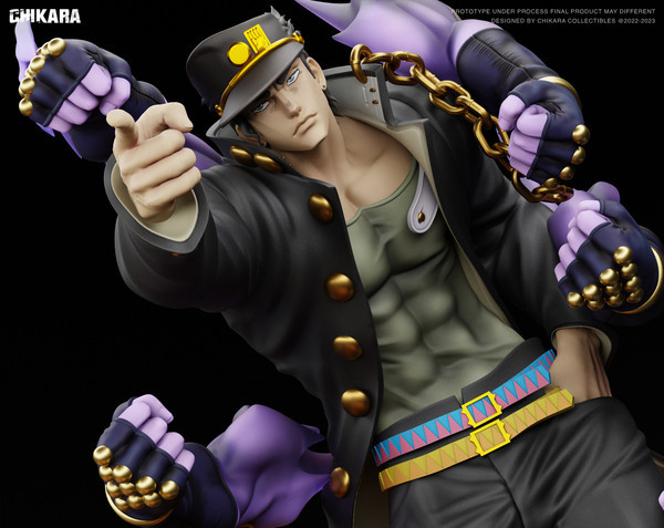 【售罄展示追加請私訊客服@toystationtw】JOJO的奇妙冒險 星塵鬥士宿敵之戰 空條承太郎 vs 迪奧·布蘭度 X CHIKARA力量 玩驛丨Toy station, GK雕像預購, GK雕像代購, GK雕像現貨, GK雕像修復, 購物網站, 自媒體選物店, SCC玩具屋, 玩具給庫, 希模型, 瘋公仔, 訂製雕像,模型,伯公仔,gk,玩驛,火影,夜風本舖,海賊,死神,航海王,獵人,EnterBay,七大罪,七龍珠,寶可夢,神奇寶貝,哥吉拉,宮崎駿,迪士尼,灌籃高手,鬼滅之日刃,一拳超人,蠟筆小新,咒術,鏈鋸人,進擊的巨人,妖精尾