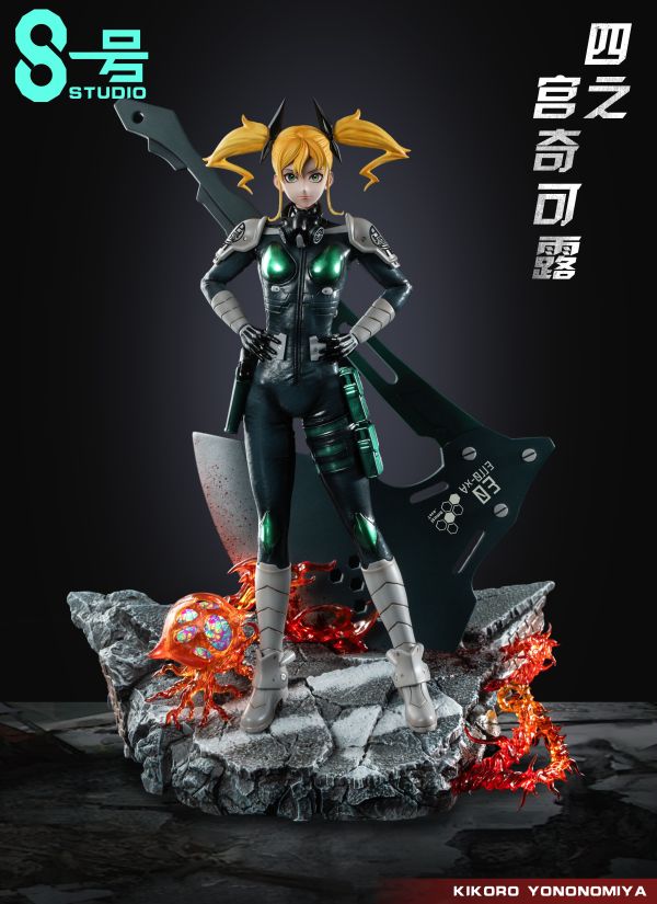 【售罄展示追加請私訊客服@toystationtw】怪獸8號 四之宮奇可露 X 8號工作室 玩驛丨Toy station, GK雕像預購, GK雕像代購, GK雕像現貨, GK雕像修復, 咒術, 咒術迴戰, SCC玩具屋, 玩具給庫, NBA, 瘋公仔, 訂製雕像,模型,伯公仔,gk,玩驛,火影,夜風本舖,海賊,死神,航海王,獵人,阿拉蕾,七大罪,七龍珠,寶可夢,神奇寶貝,哥吉拉,宮崎駿,迪士尼,灌籃高手,鬼滅之刃,一拳超人,蠟筆小新,咒術,鏈鋸人,進擊的巨人,乙骨,我英