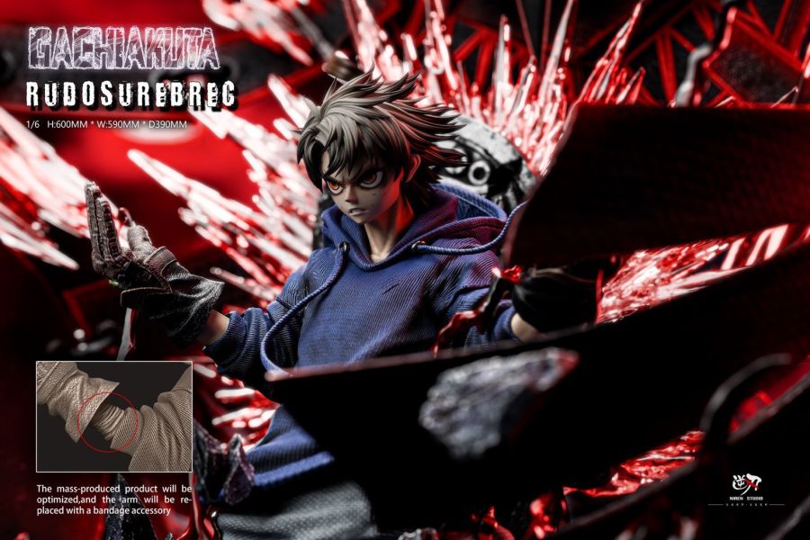 【預購】GACHIAKUTA-RUDO 1/6系列01彈 路德 X 逆刃工作室 玩驛丨Toy station, GK雕像預購, GK雕像代購, GK雕像現貨, GK雕像修復, 咒術, 咒術迴戰, SCC玩具屋, 玩具給庫, NBA, 瘋公仔, 訂製雕像,模型,伯公仔,gk,玩驛,火影,夜風本舖,海賊,死神,航海王,獵人,阿拉蕾,七大罪,七龍珠,寶可夢,神奇寶貝,哥吉拉,宮崎駿,迪士尼,灌籃高手,鬼滅之刃,一拳超人,蠟筆小新,咒術,鏈鋸人,進擊的巨人,乙骨,我英